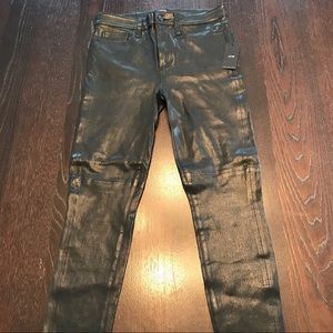 Joe’s leather pants with tags